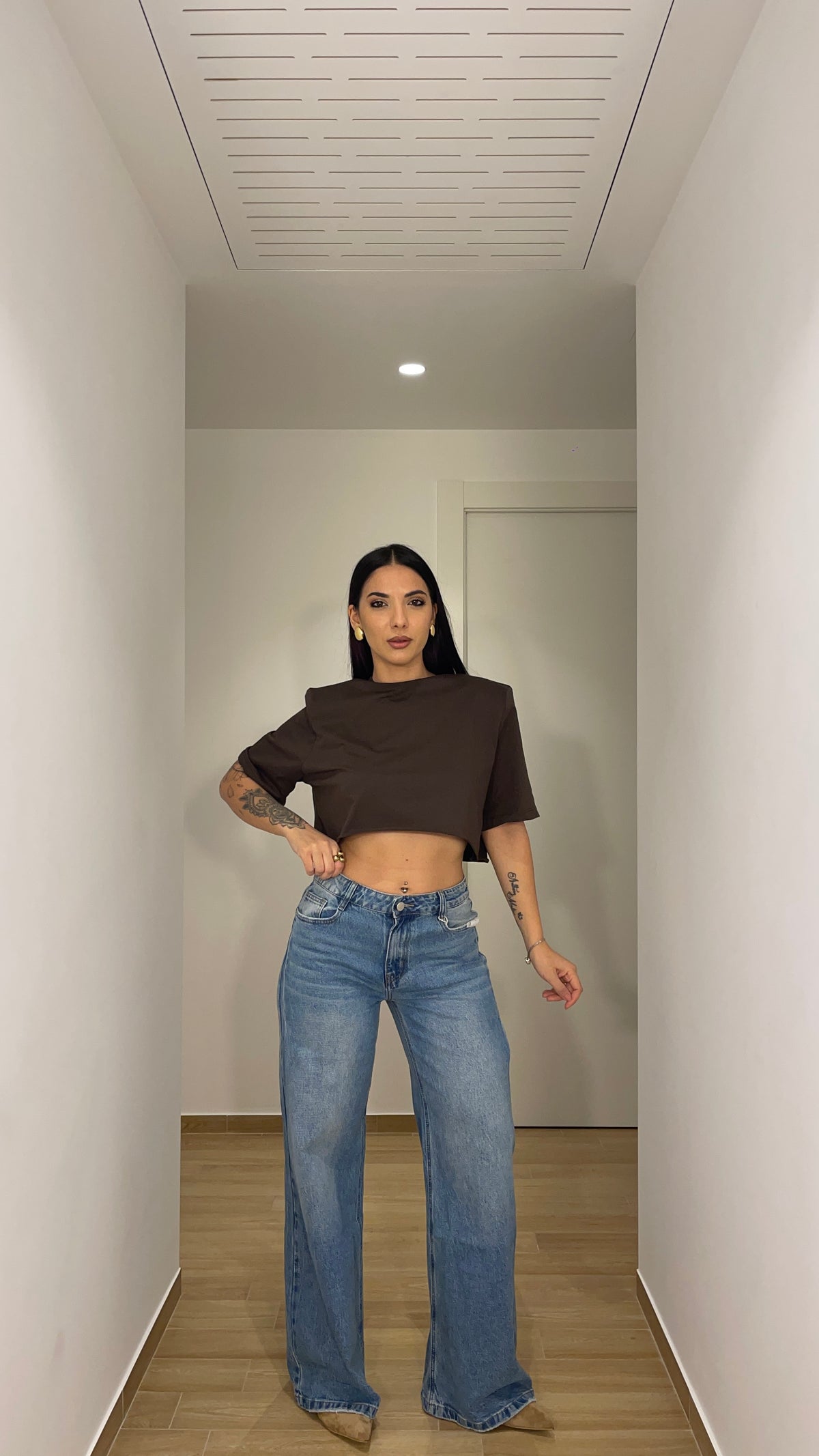Wide leg scuro