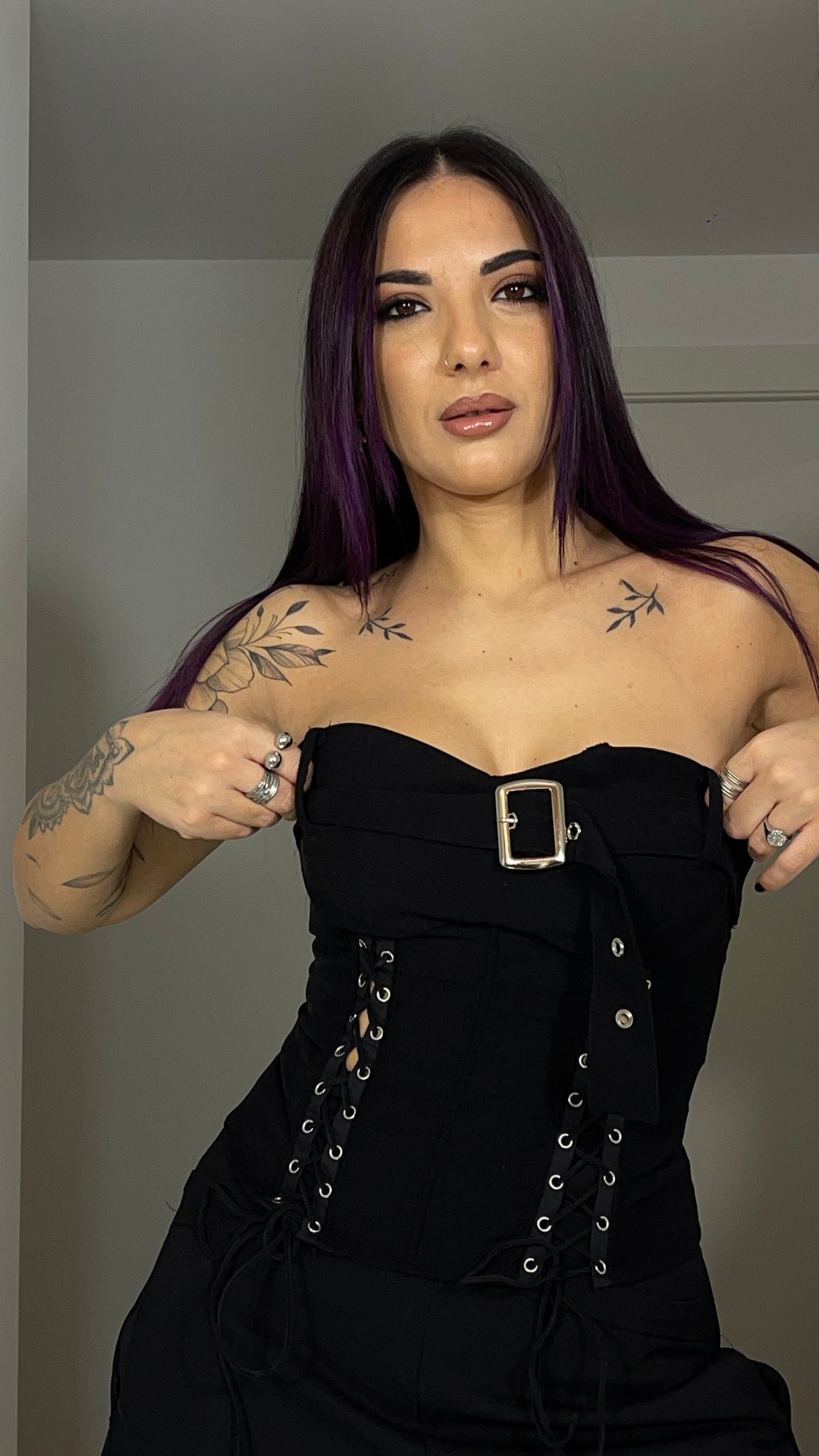 Corpetto con cinturino