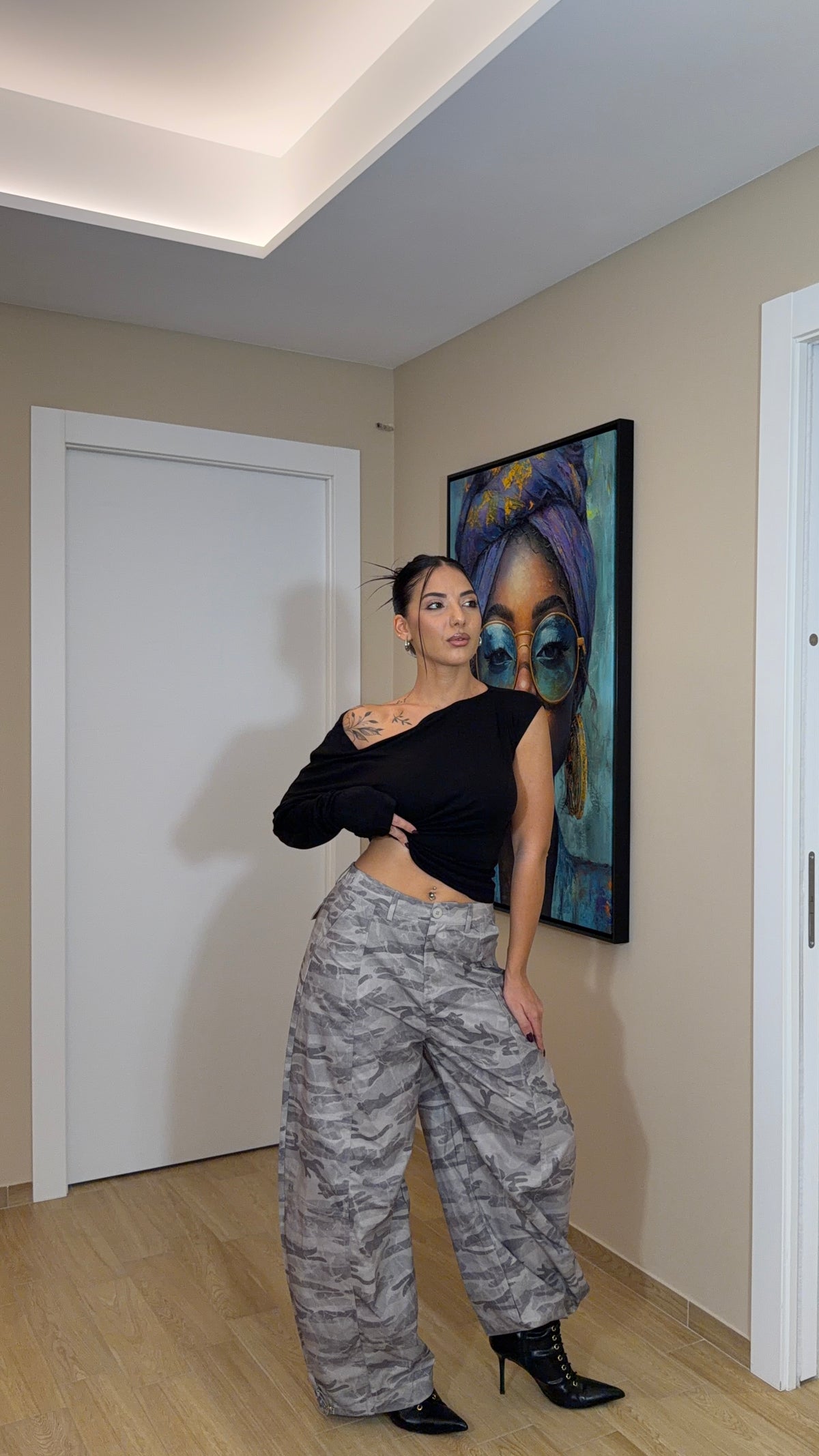 Pantalone Baggy Camouflage