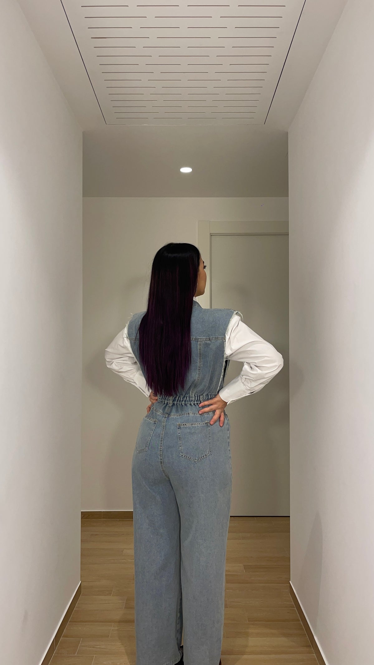 Tuta intera in denim