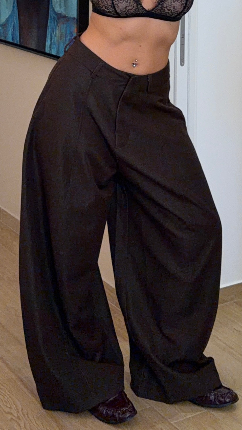 Pantalone Baggy Marrone