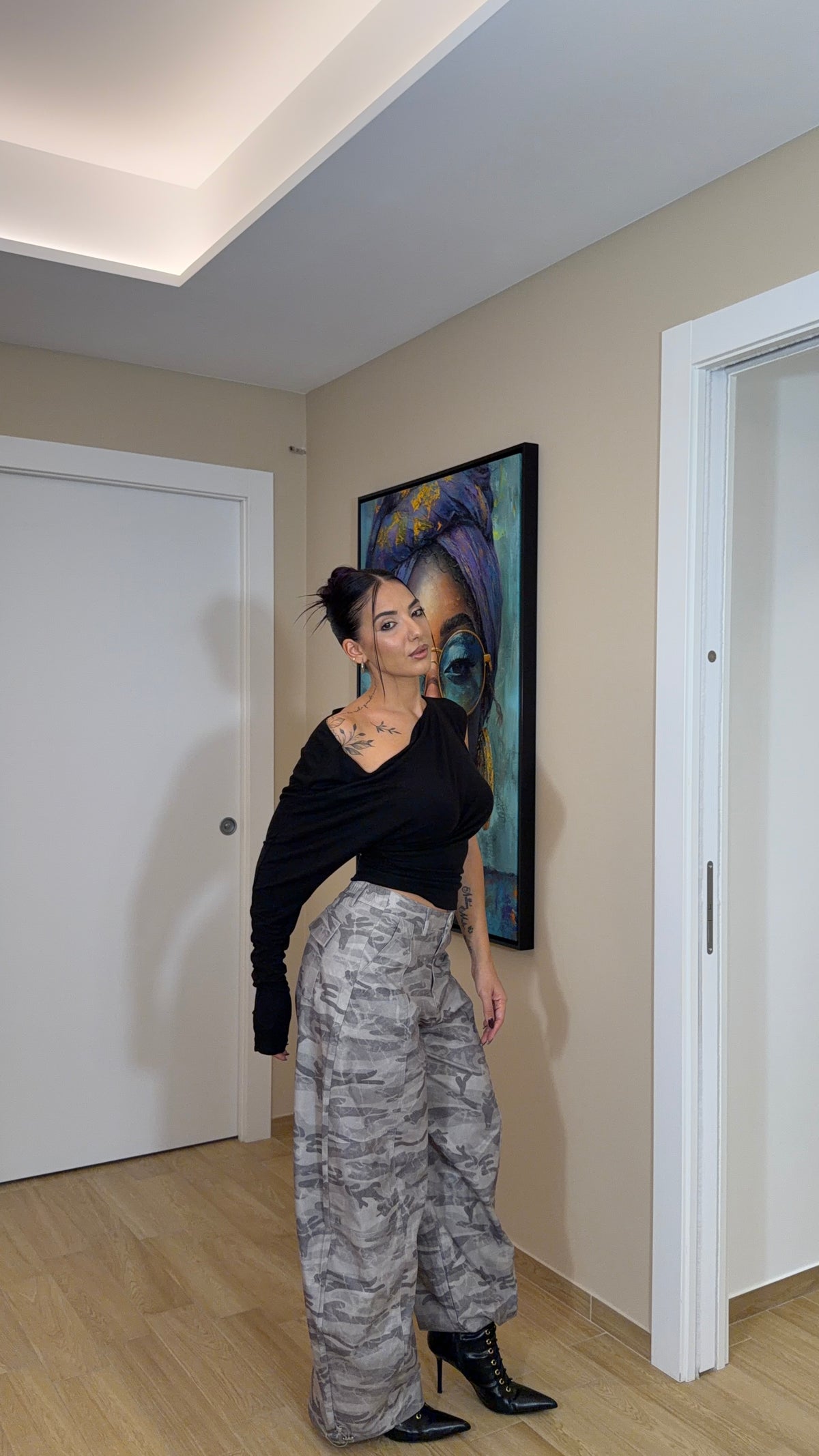 Pantalone Baggy Camouflage