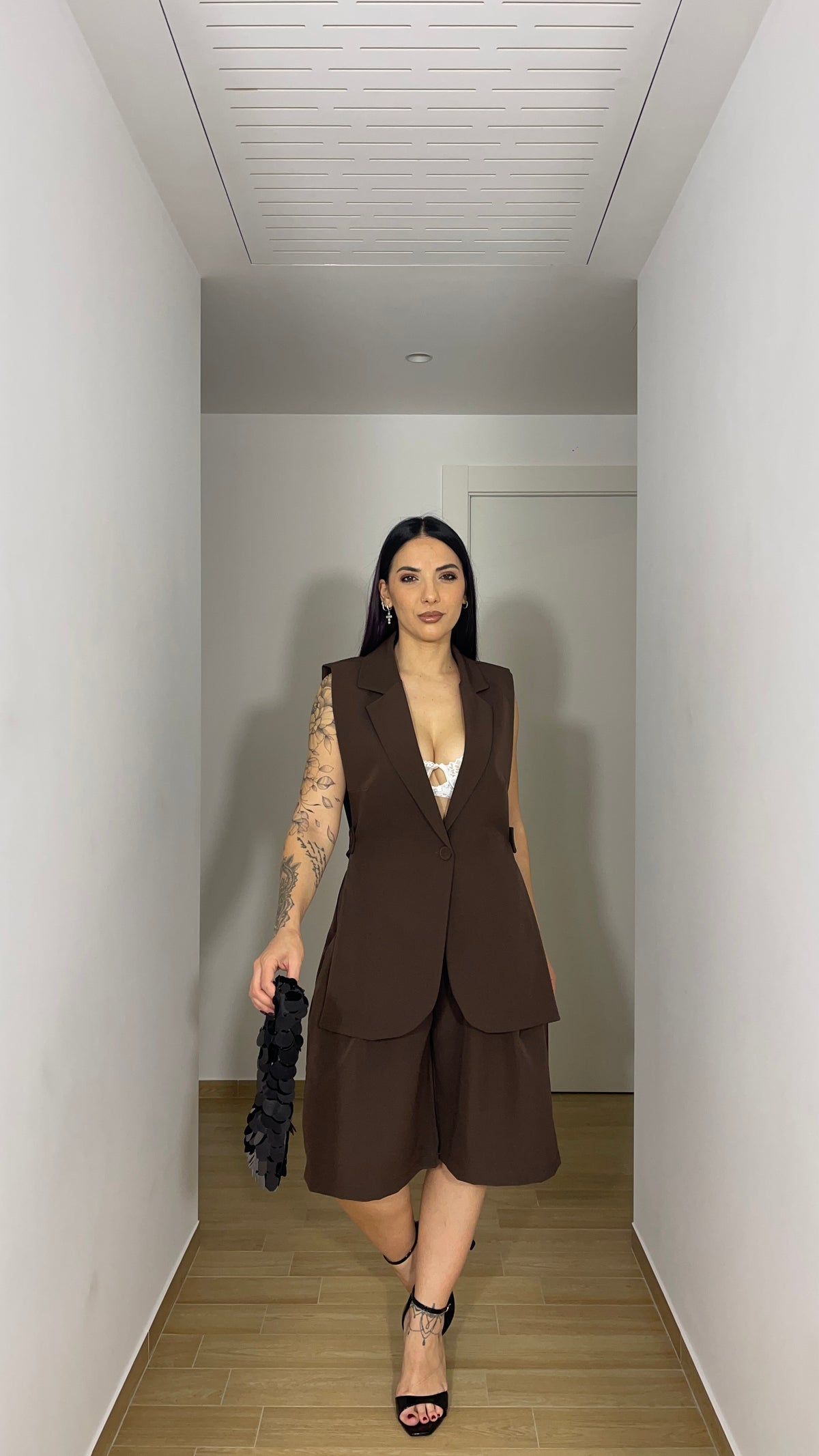 Coordinato Gilet e Bermuda