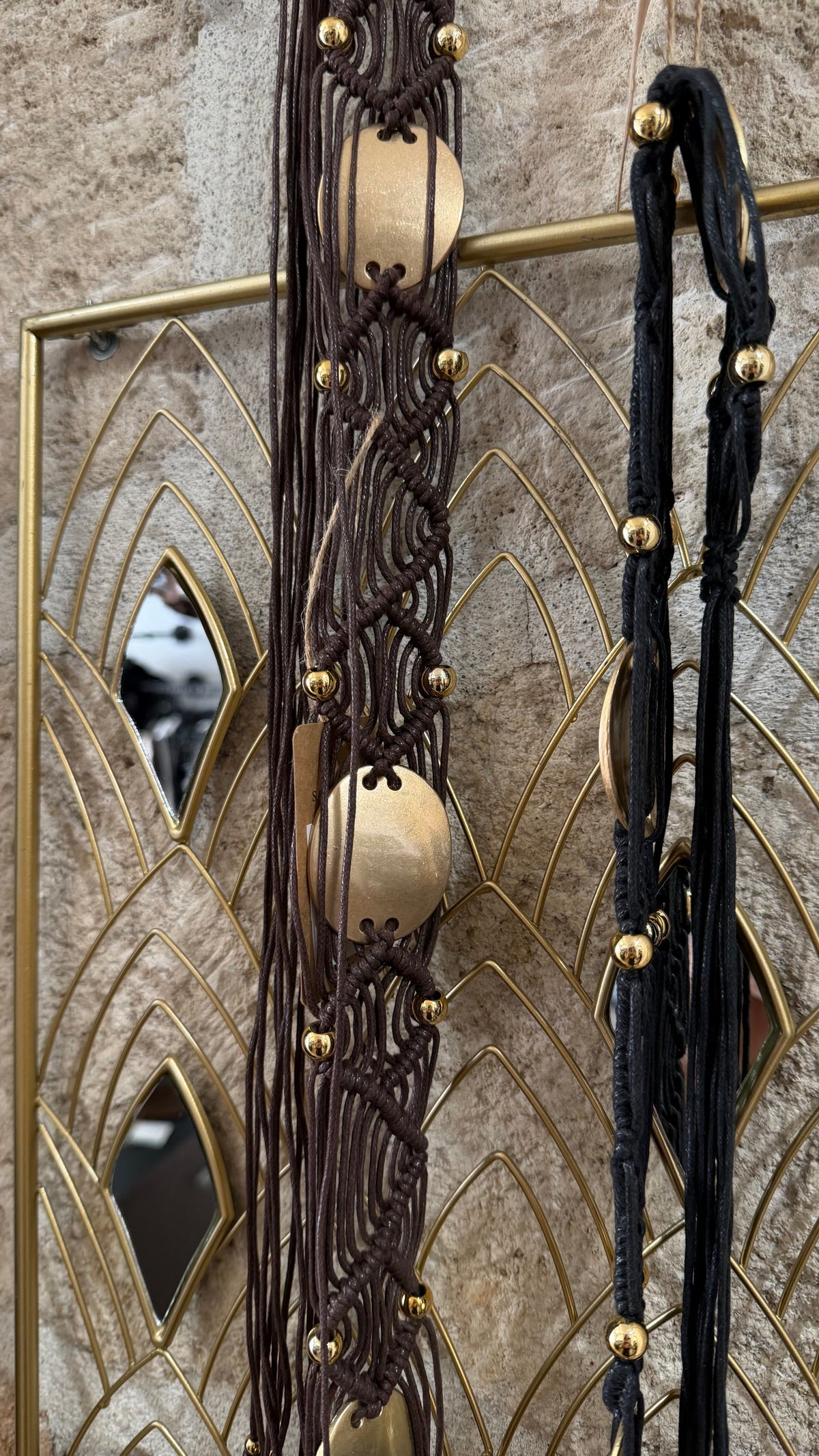 Cintura in macramè