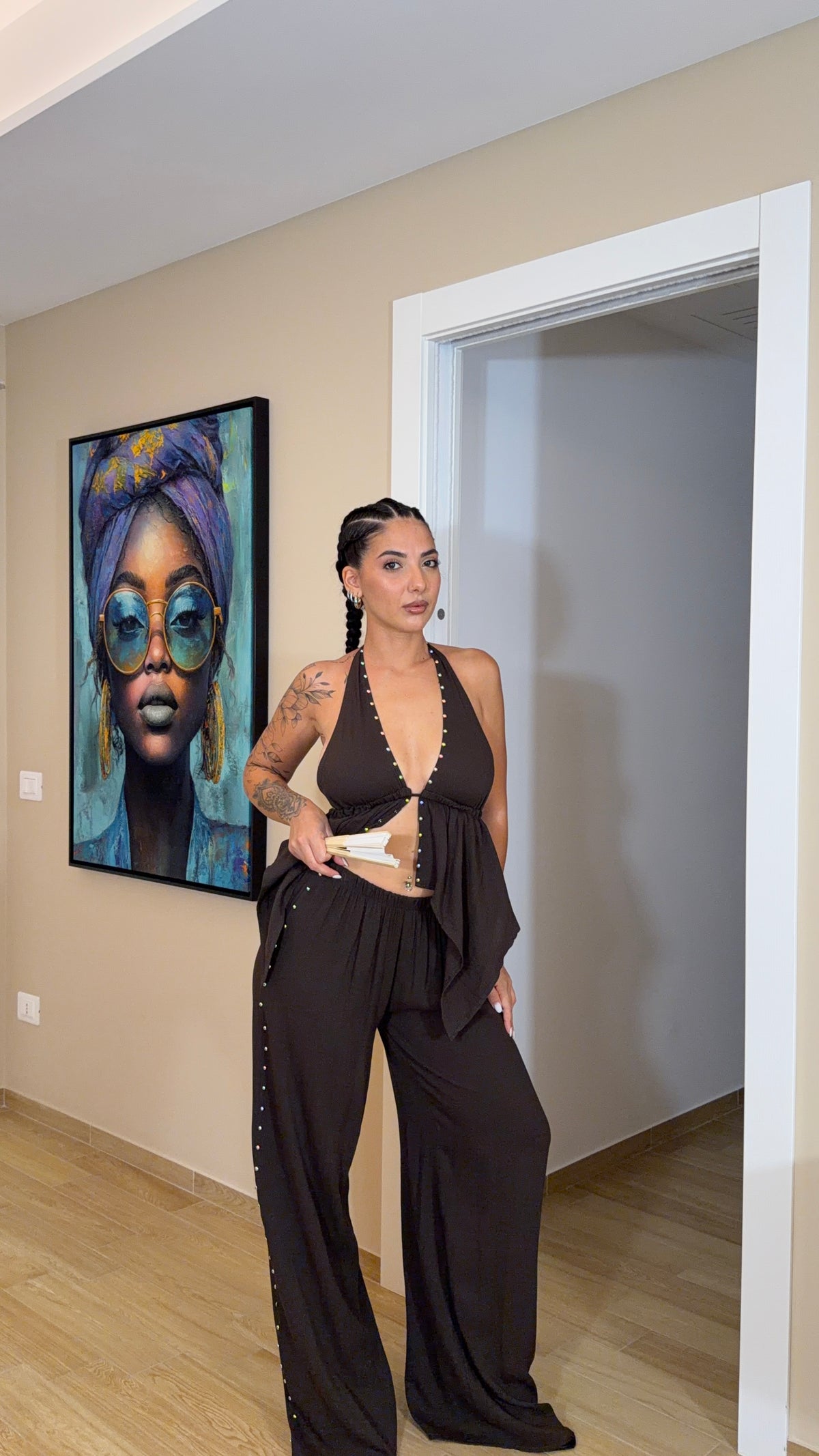 Coordinato top e pantalone