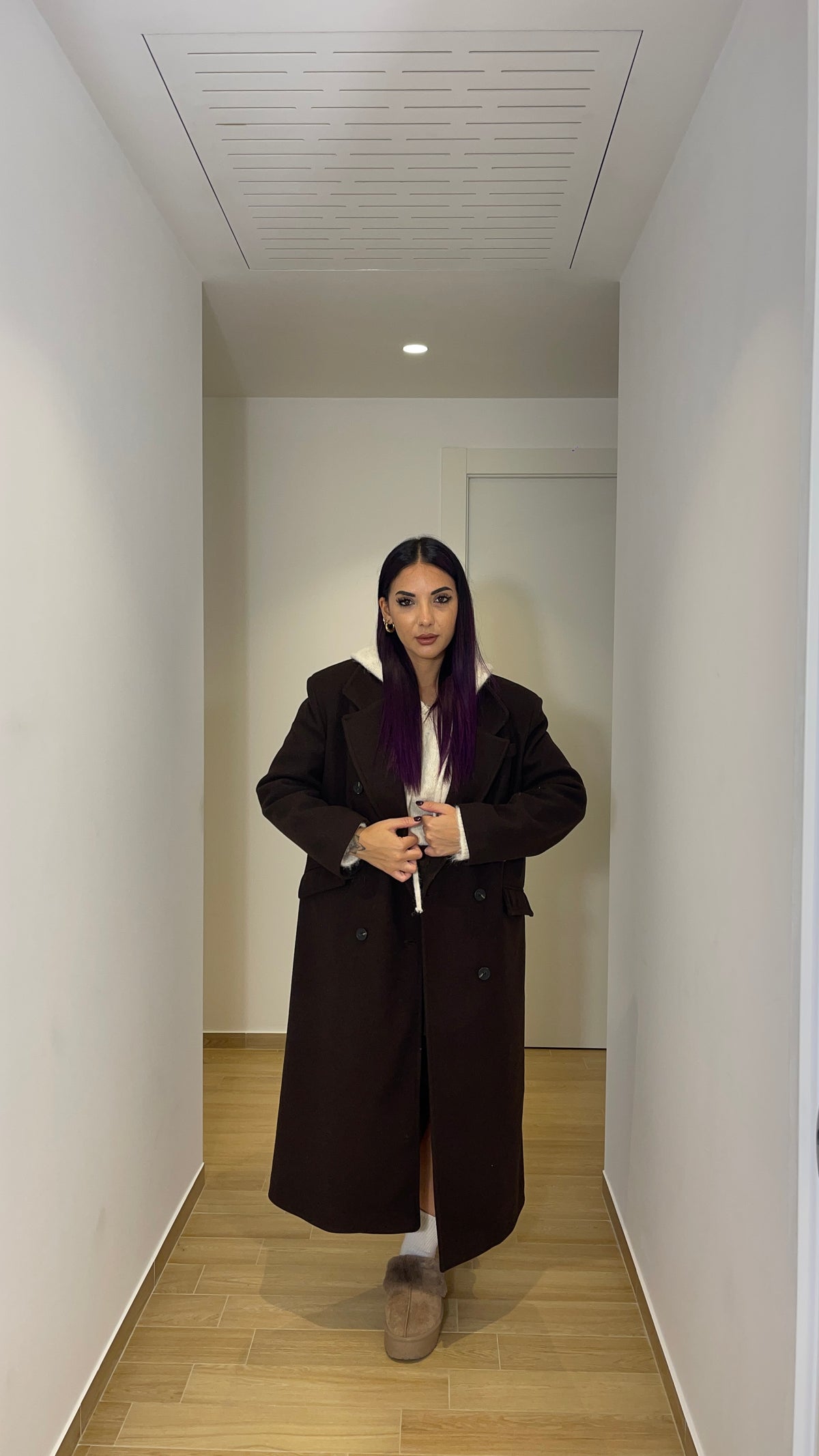 Cappotto Brown JustWest