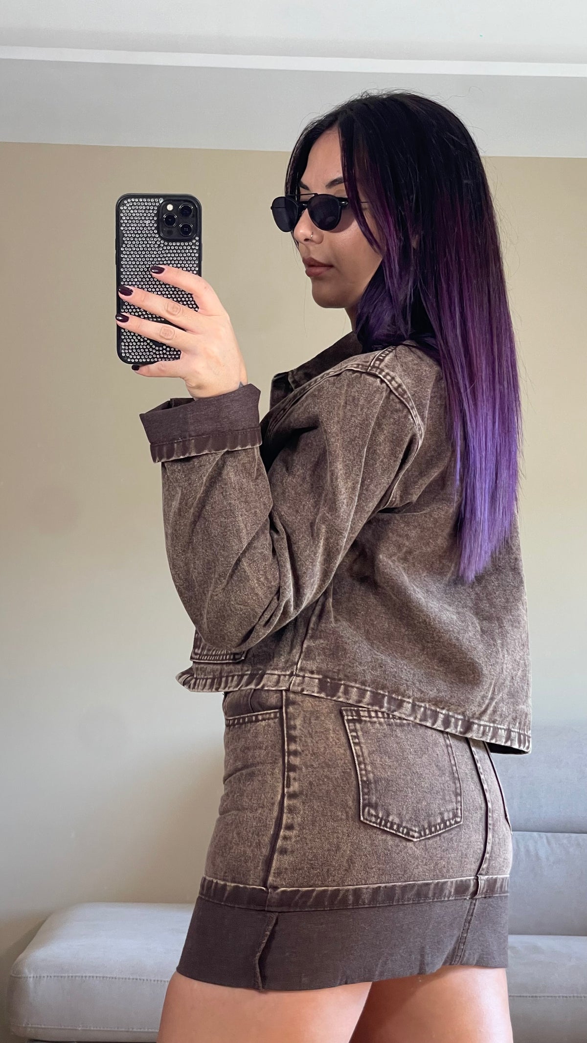 Jacket in denim
