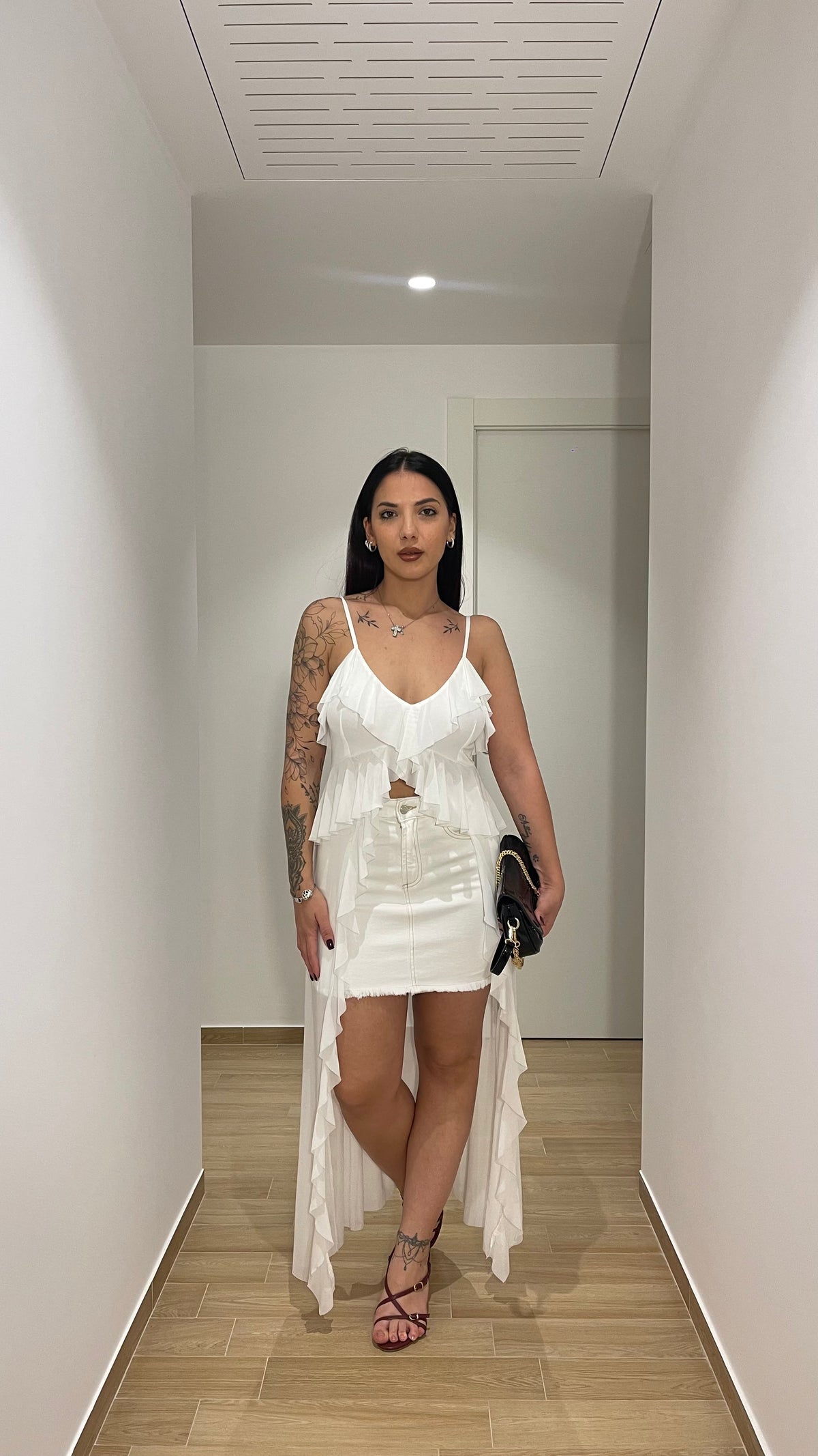 Mini Gonna White