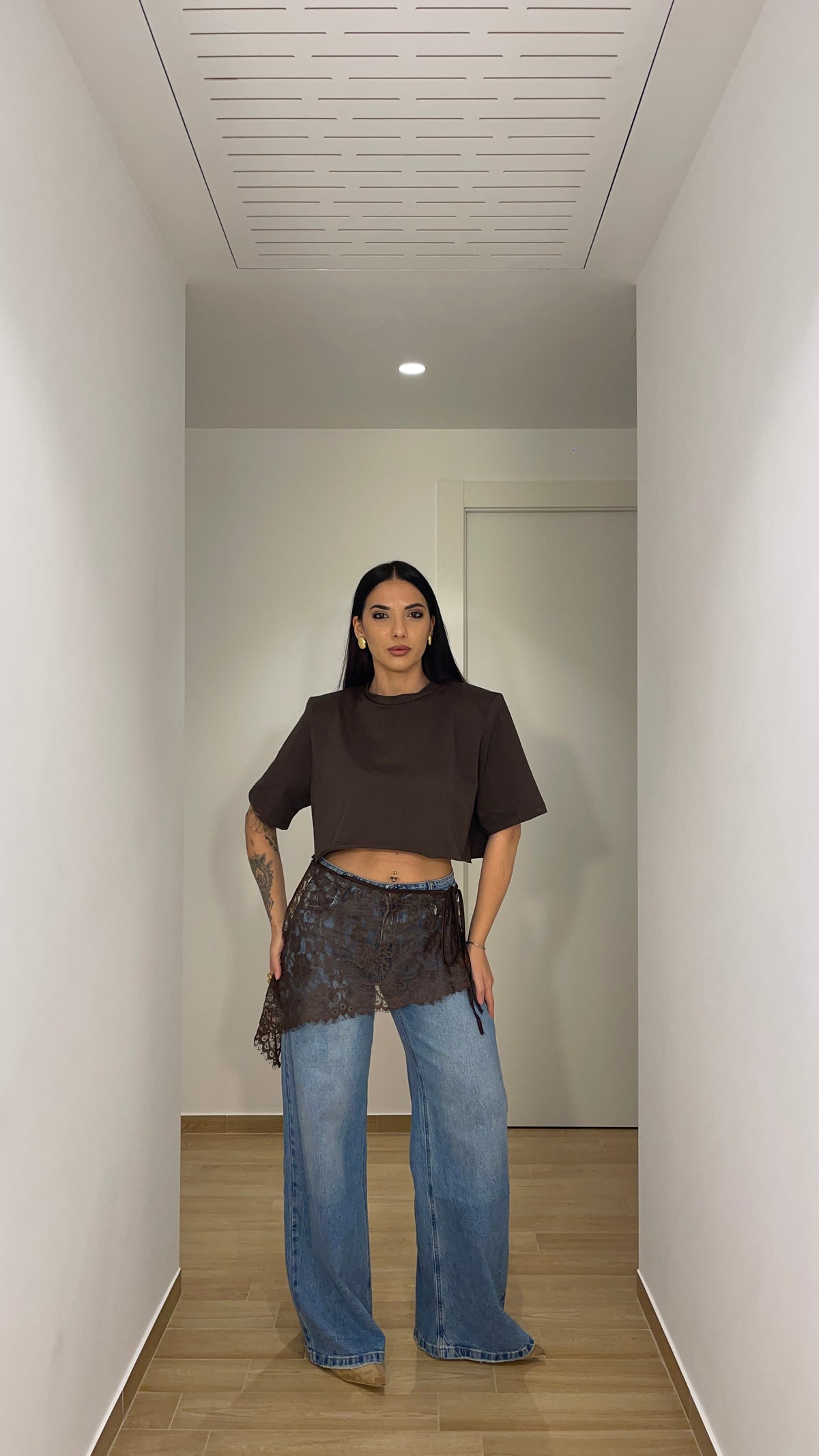 Wide leg scuro