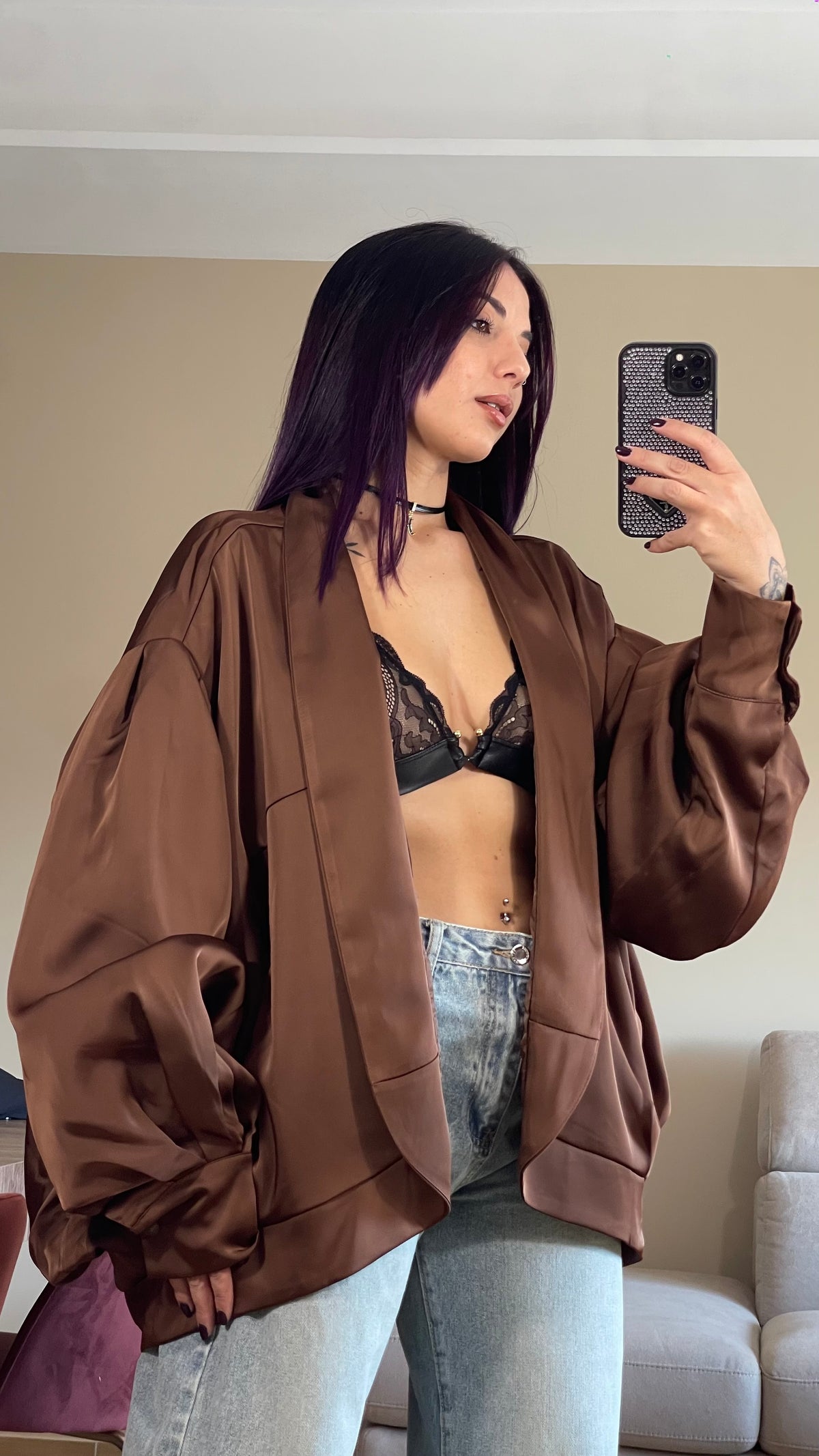 Maxi Jacket Raso