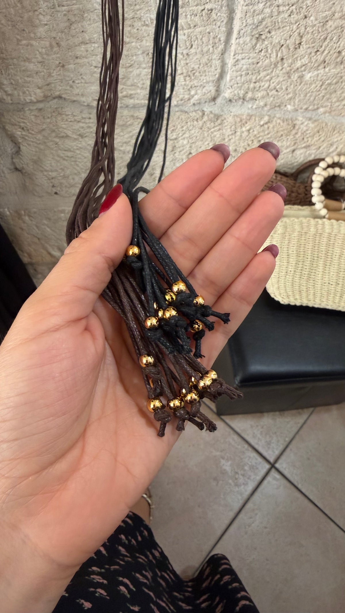 Cintura in macramè