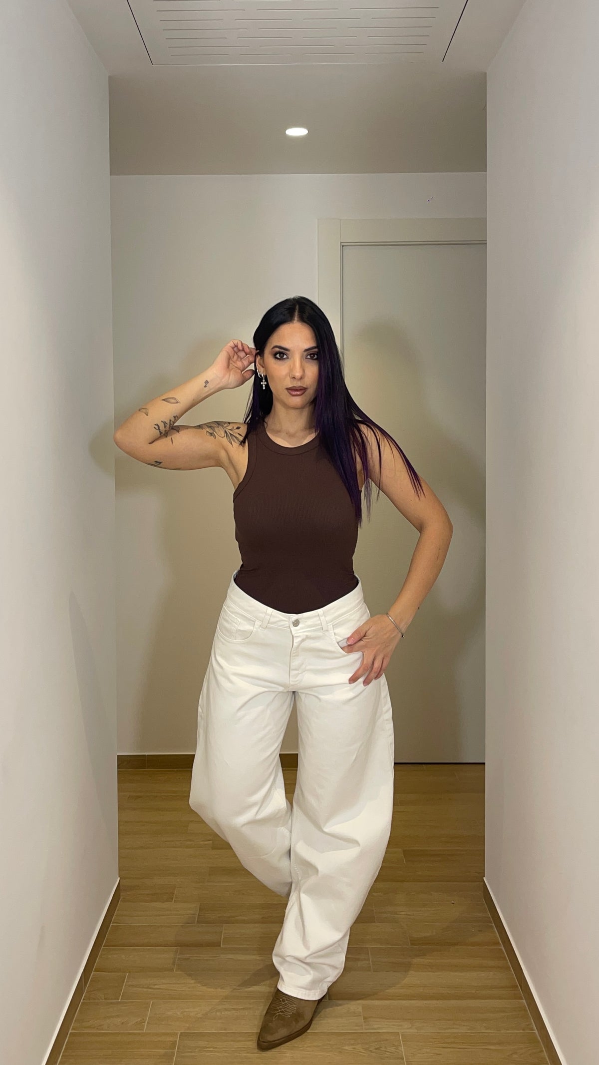 Jeans BAGGY Beige