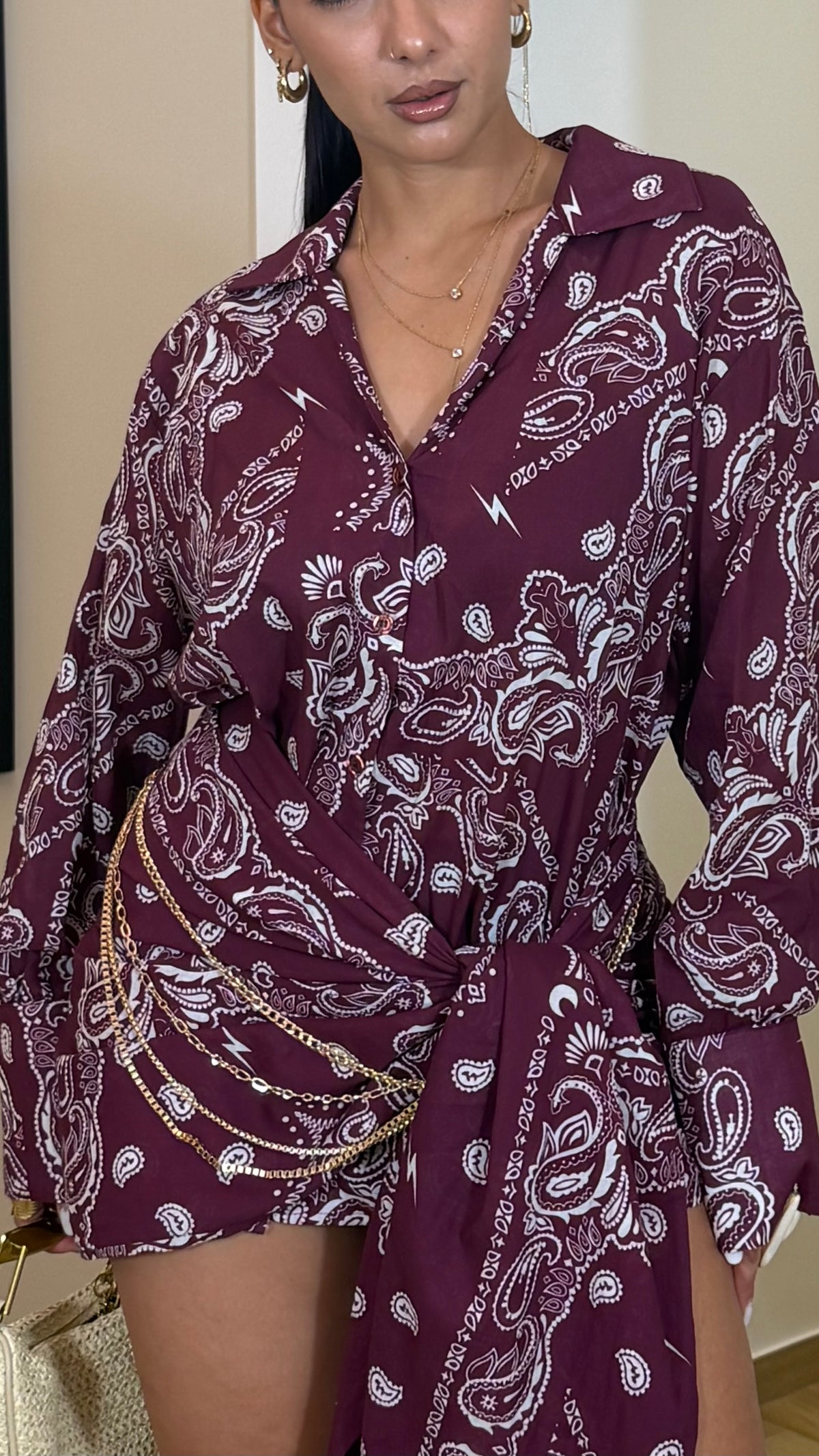 Coordset Pareo e Camicia Bandana