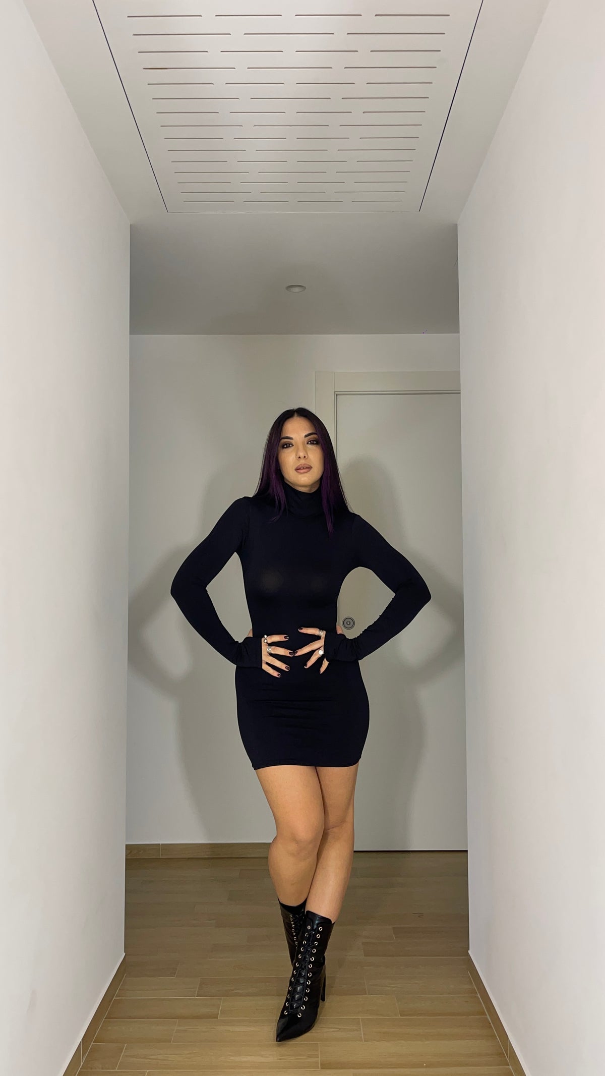 Mini Dress Dolcevita