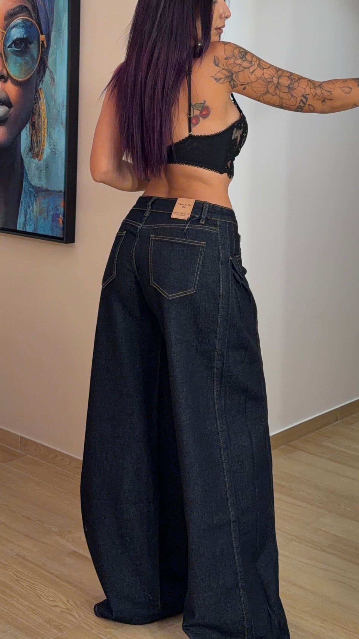 Jeans Vita Bassa Palazzone