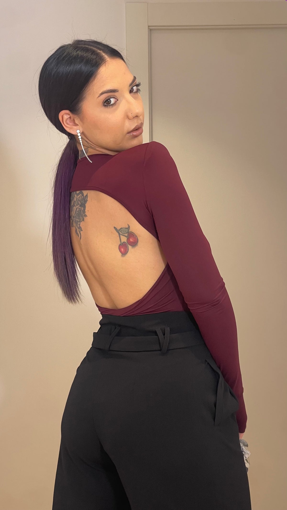 Body scollo sul retro