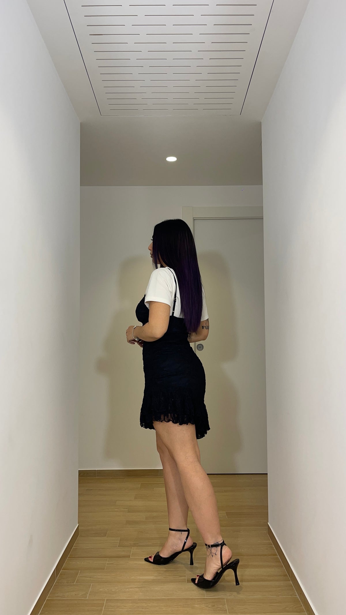 Mini Dress in pizzo