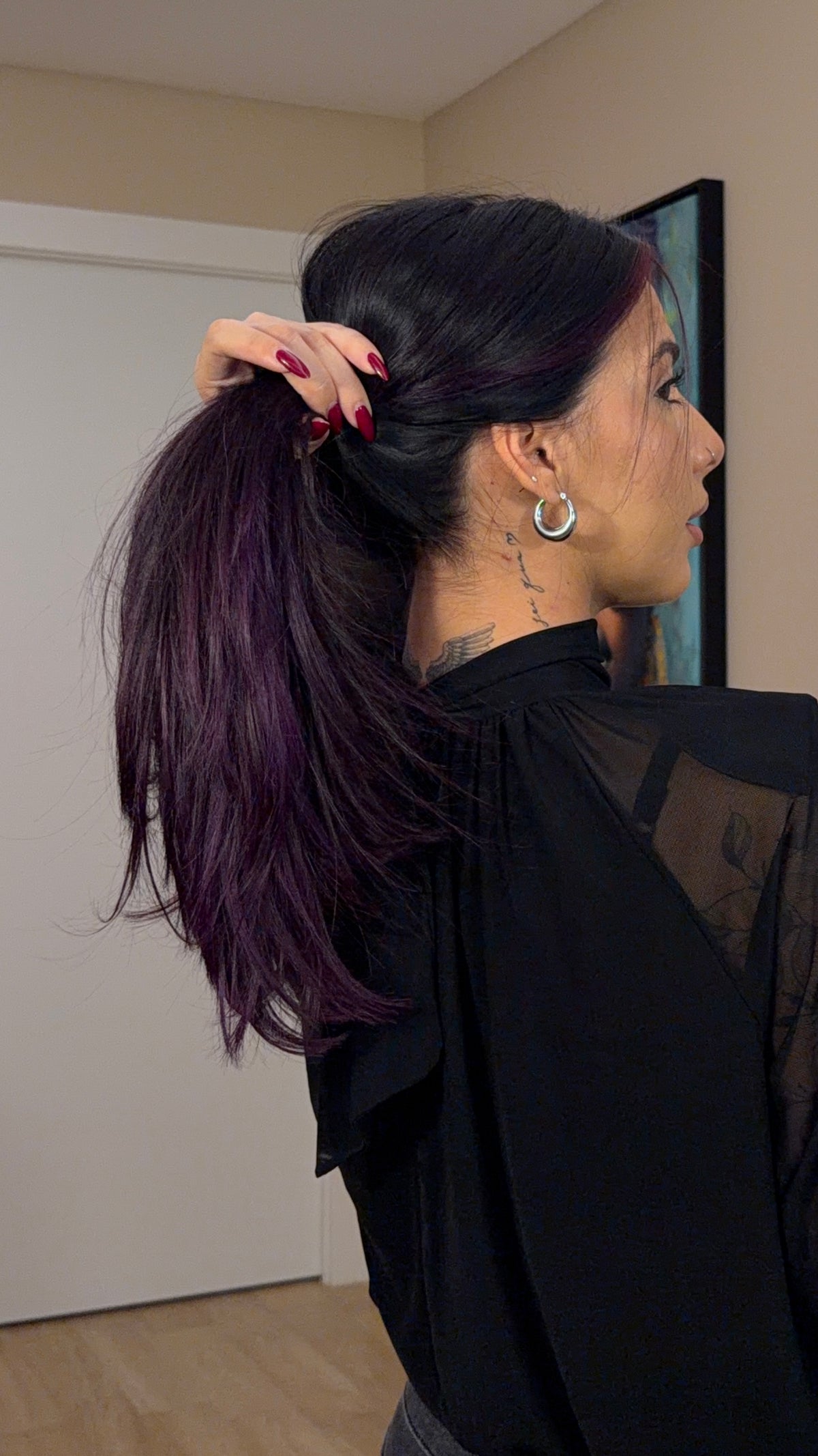 Body effetto blusa nero